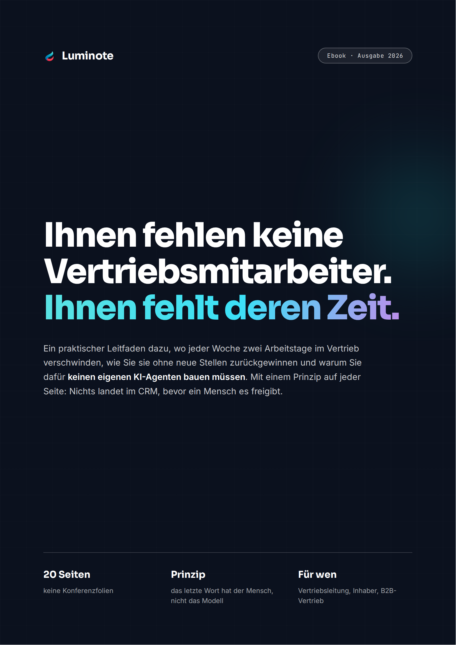 Gewinnen Sie die Woche zurück